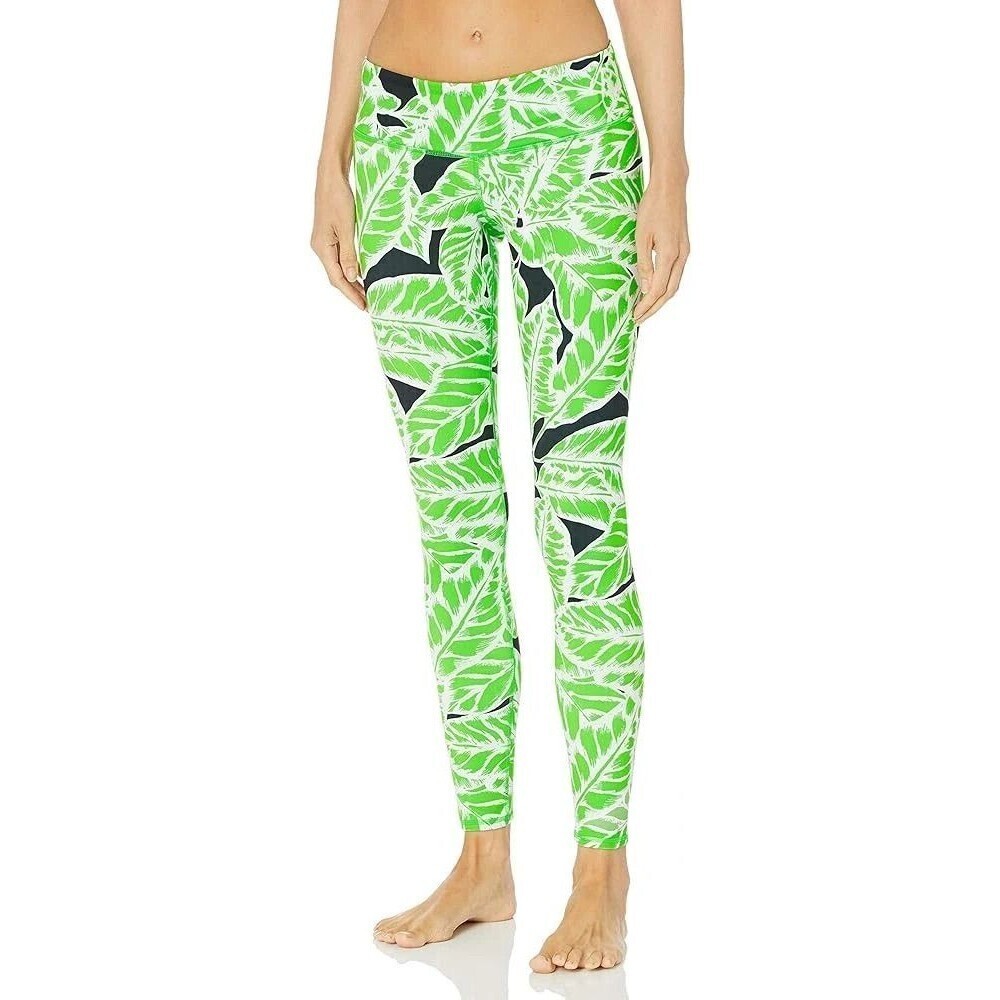ALO Yoga High Waist Airbrush Leggings in "Palm Springs Glowstick" Size M